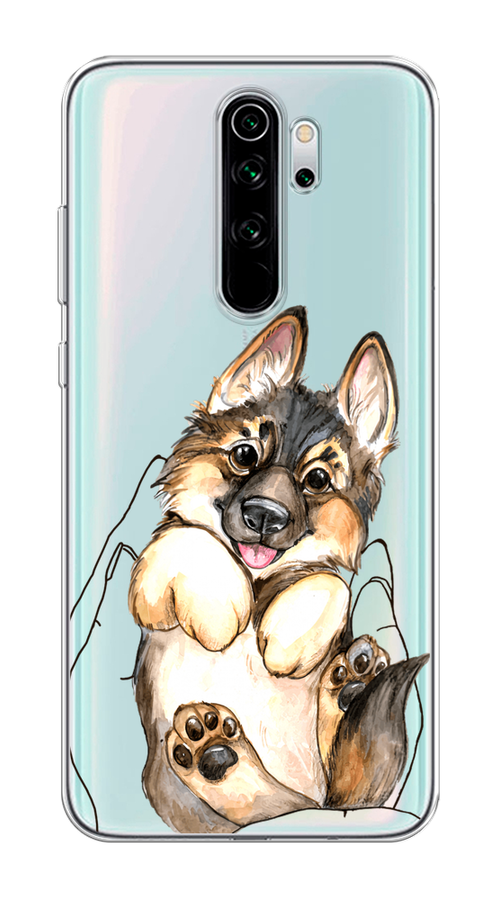 

Чехол Homey на Xiaomi Redmi Note 8 Pro "Овчарка в ладошках", Серый;бежевый;белый, 36650-1