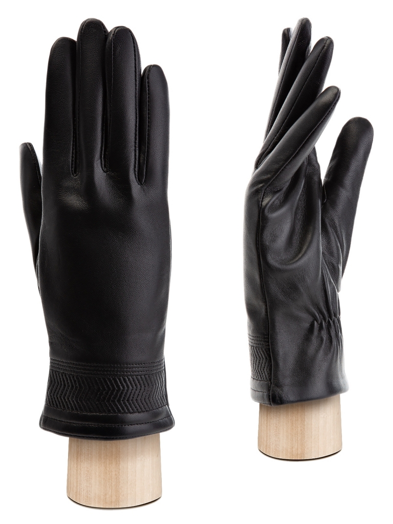 

Перчатки женские Labbra LB-0319 черные р 7.5, Черный, LB-0319