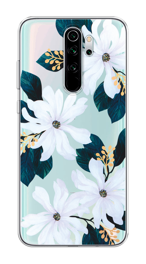 

Чехол Homey на Xiaomi Redmi Note 8 Pro "Delilah Flower", Зеленый;белый, 36650-1