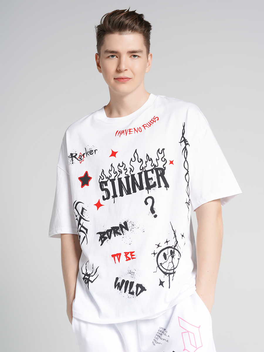

Футболка мужская ТВОЕ 89066 белая XXL, 89066