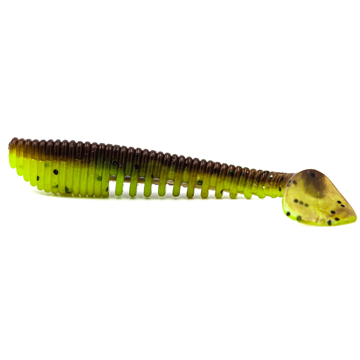 

Силиконовая приманка Diamond AVARUNA 3.0" #401 Green Pumpkin/Chartreuse (6 шт), Зеленый;черный