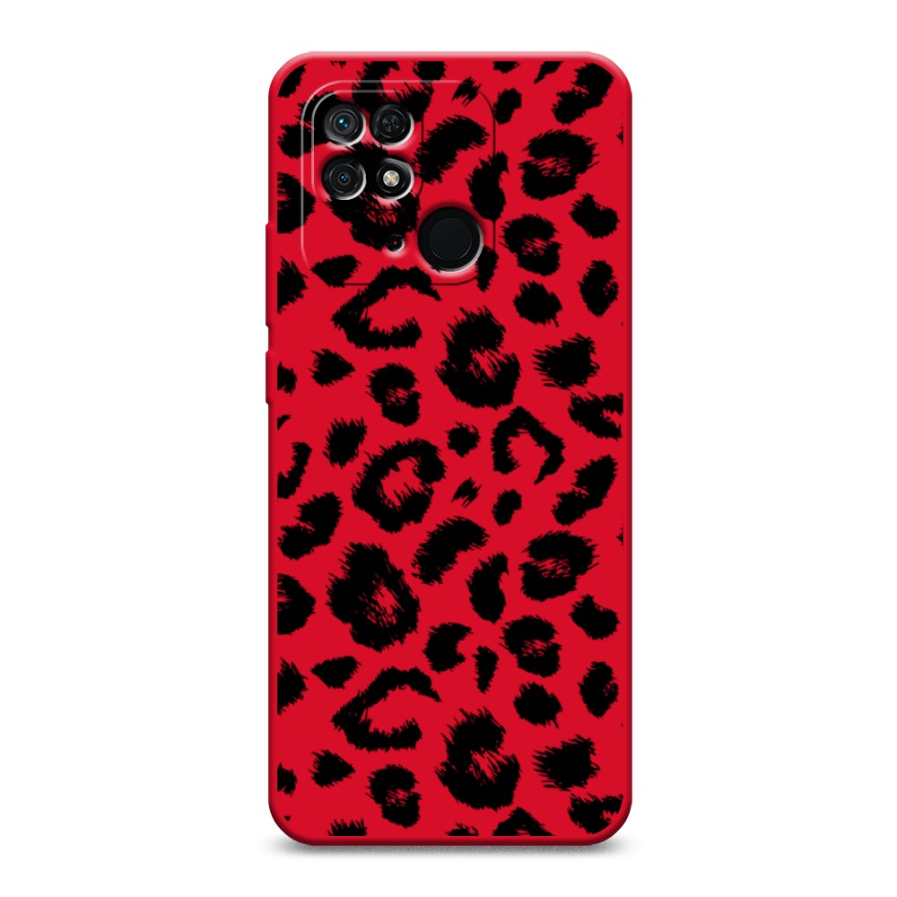 

Чехол Awog на Xiaomi Redmi 10C "Окрас леопарда фон", Разноцветный, 313453-1
