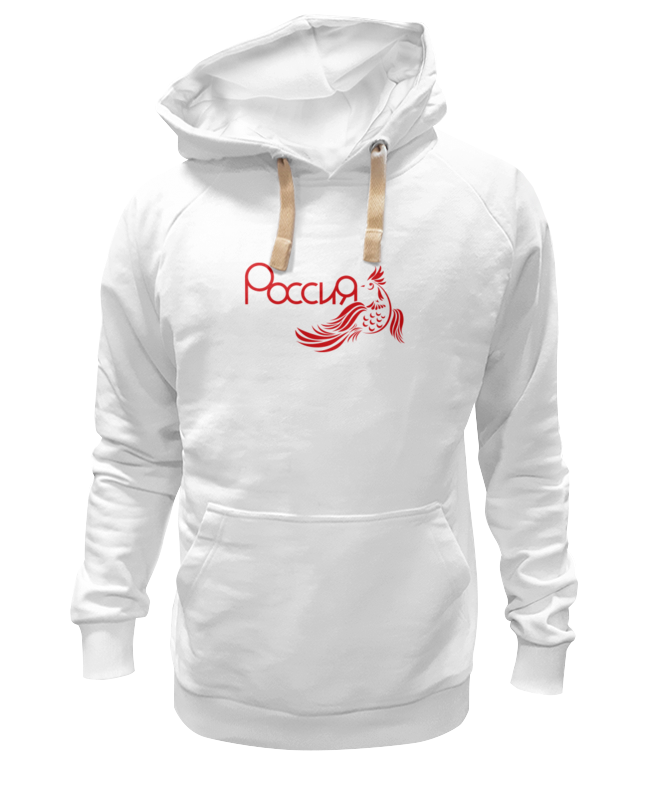 

Худи унисекс Printio Россия(хохлома) белое XL, Белый, Россия(хохлома)