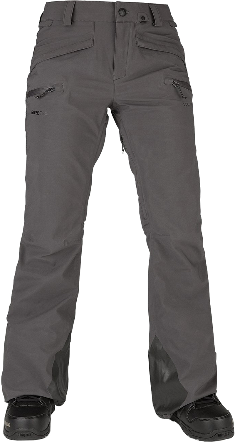 фото Брюки сноубордические volcom flor stretch gore pant dark grey (us:l)