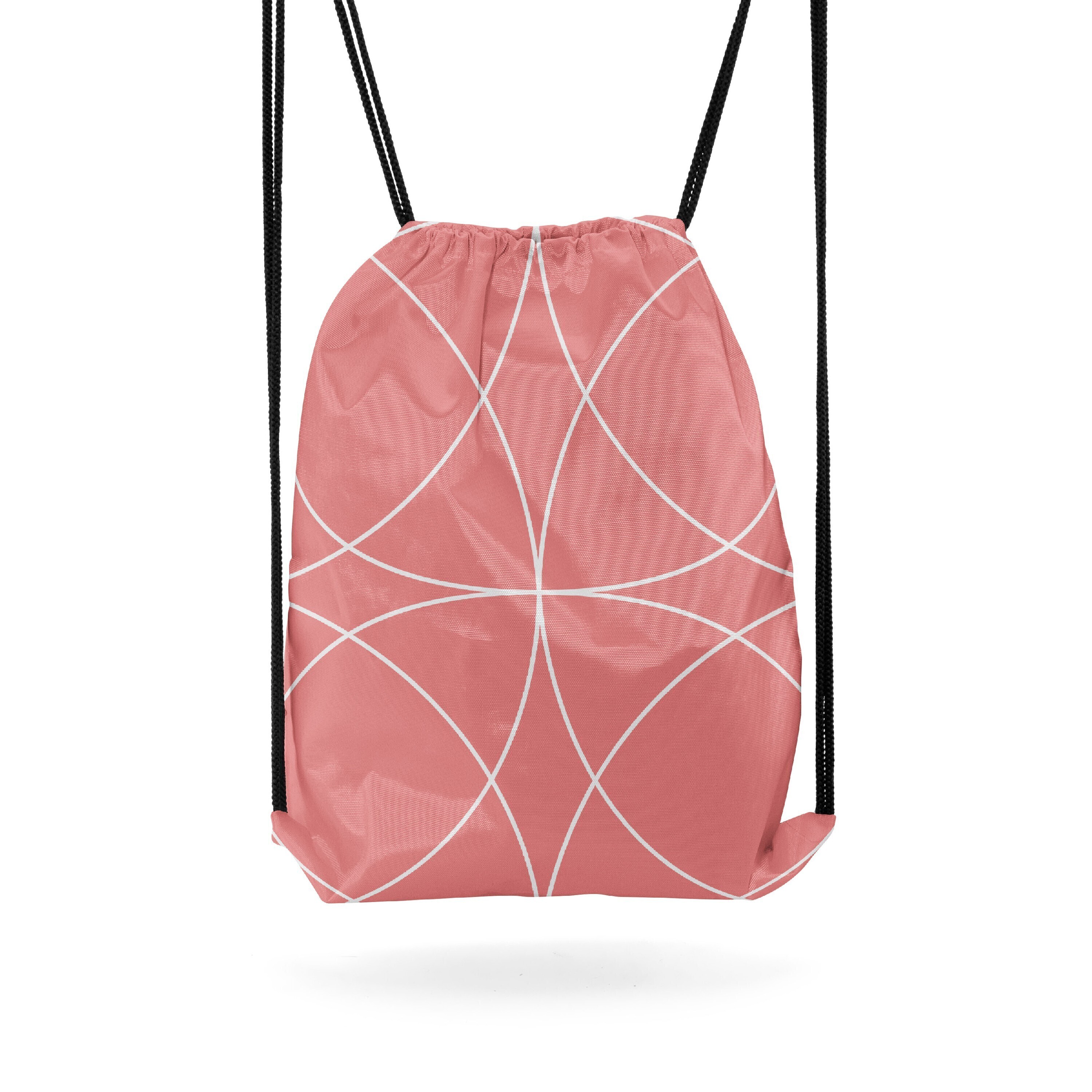 

Мешок-рюкзак для сменной обуви Burnettie LinePattern13, Розовый