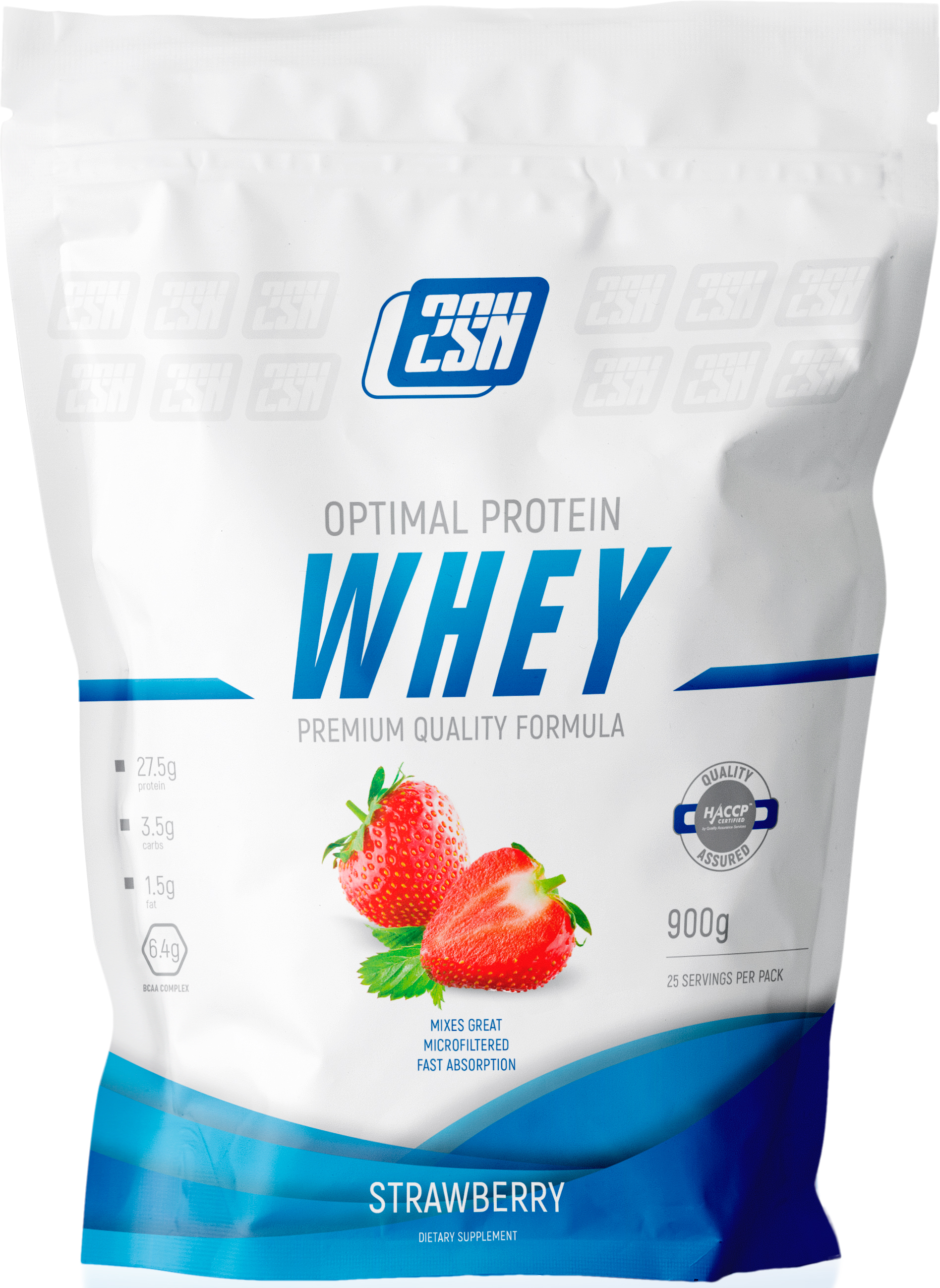 Сывороточный протеин 2SN Whey Protein 900 г Клубника