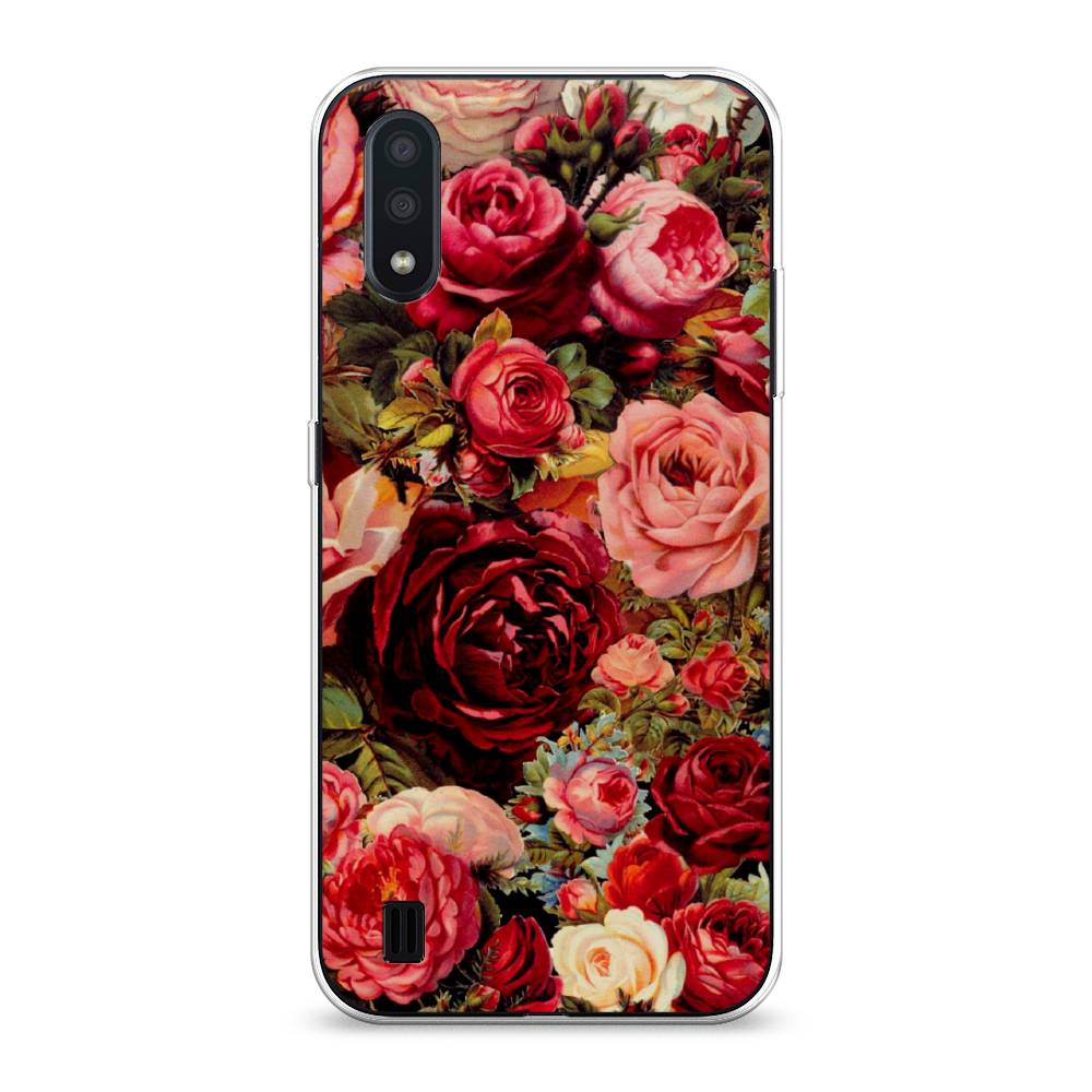 

Чехол Awog "Розы винтажные" для Samsung Galaxy A01, 29550-8