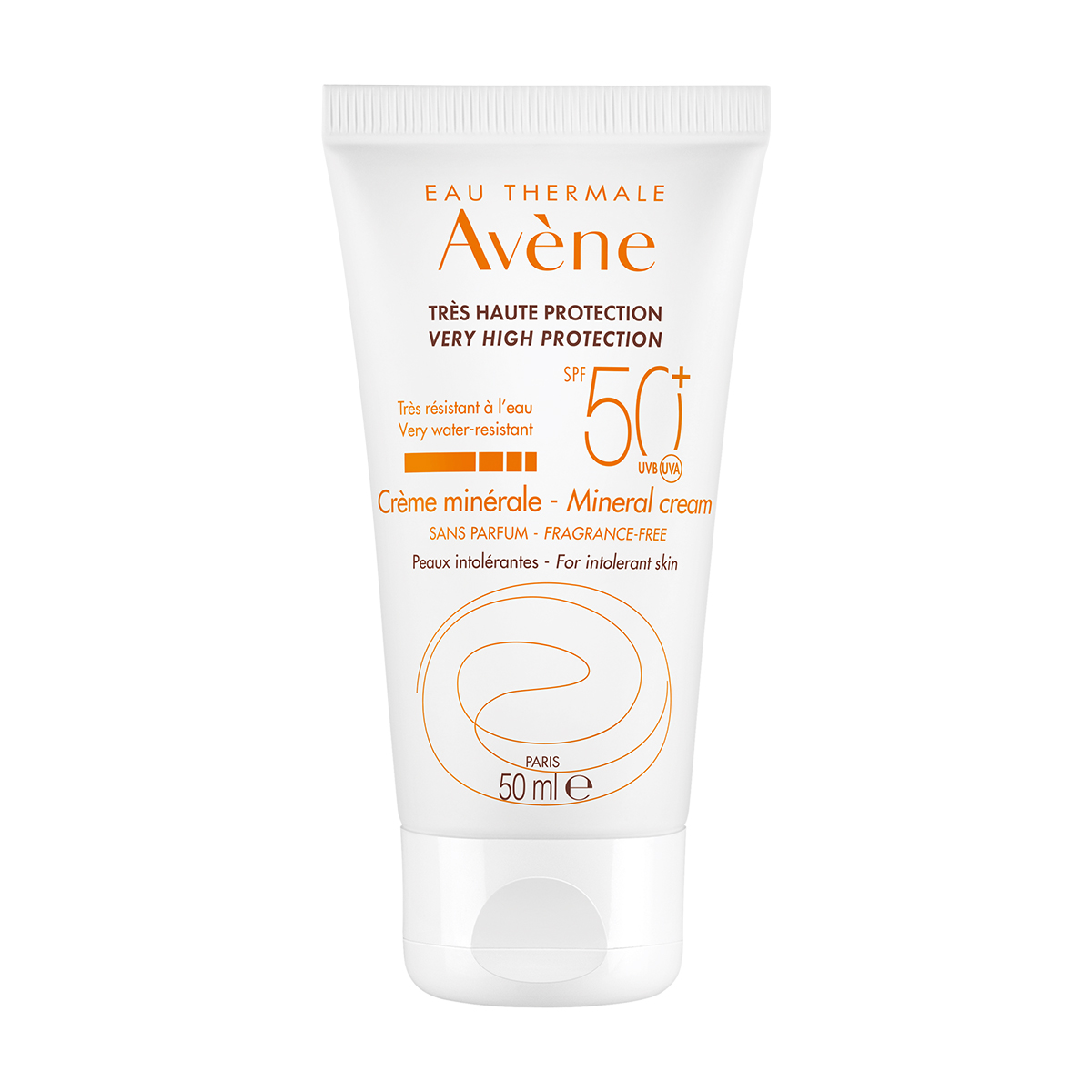 Солнцезащитный крем Avene Solaires Cream Reflexe SPF 50+, 50 мл