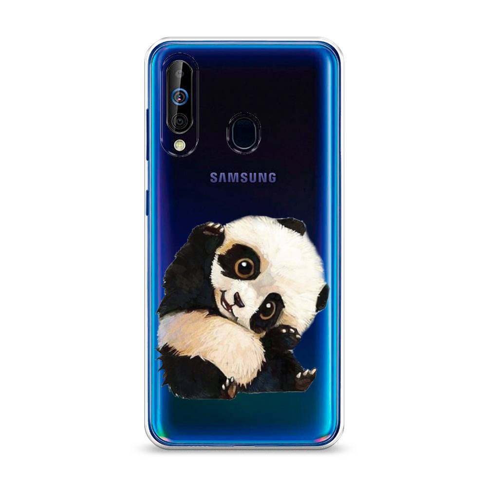 

Силиконовый чехол "Большеглазая панда" на Samsung Galaxy A60, Большеглазая панда