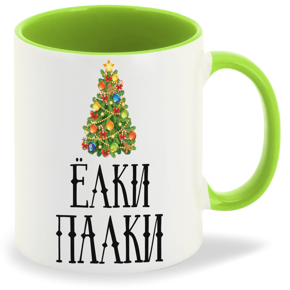 

Кружка CoolPodarok Ёлки палки новый год, Ёлки палки новый год