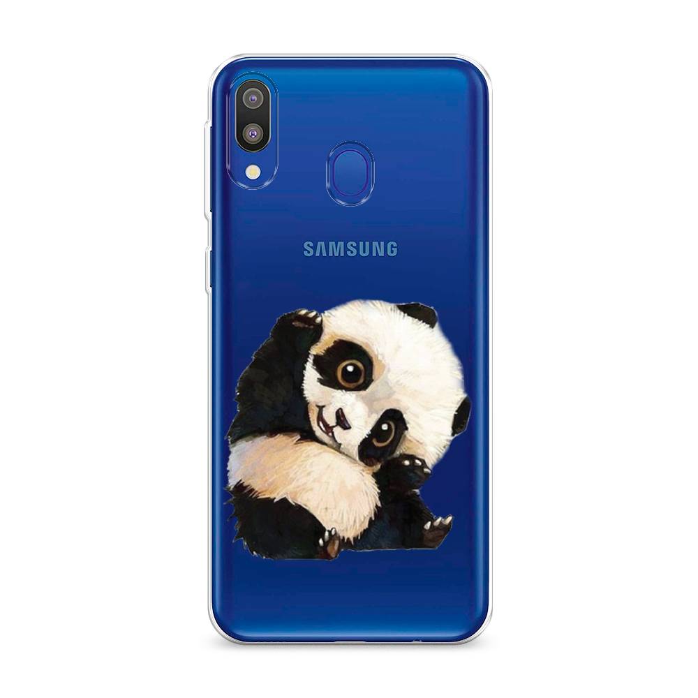

Силиконовый чехол "Большеглазая панда" на Samsung Galaxy M20, Большеглазая панда
