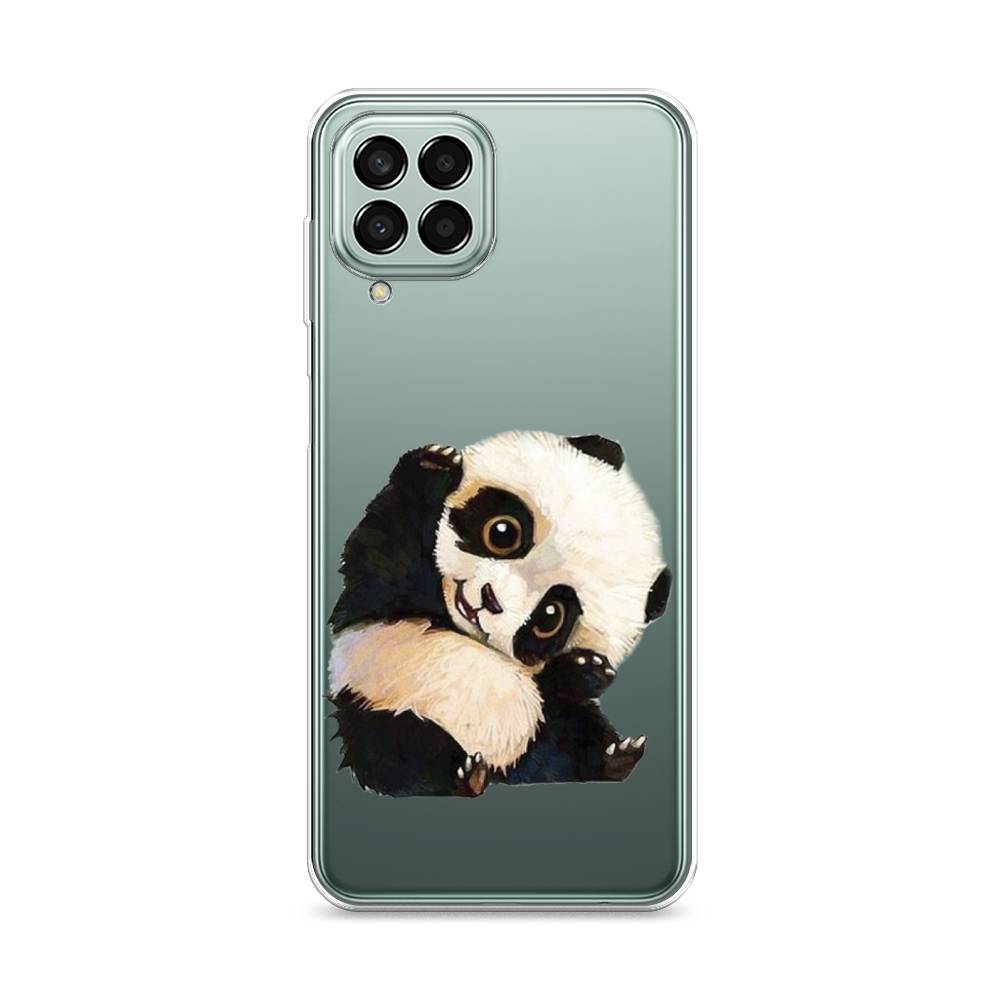 

Силиконовый чехол "Большеглазая панда" на Samsung Galaxy M33, Большеглазая панда