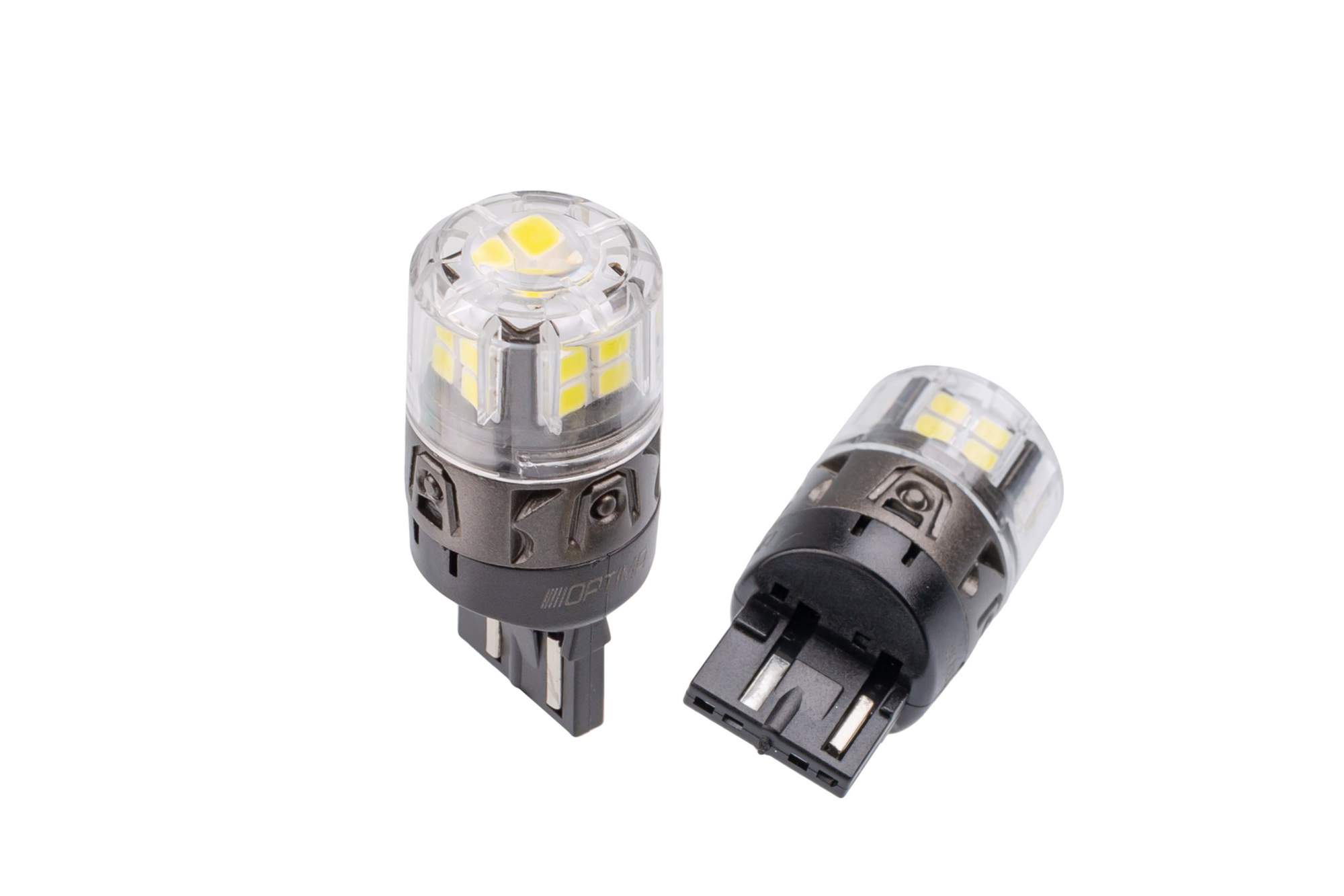 Лампы светодиодные Optima LED ОНИКС W21/5W (7443) (БЕЛЫЕ) (2шт.)