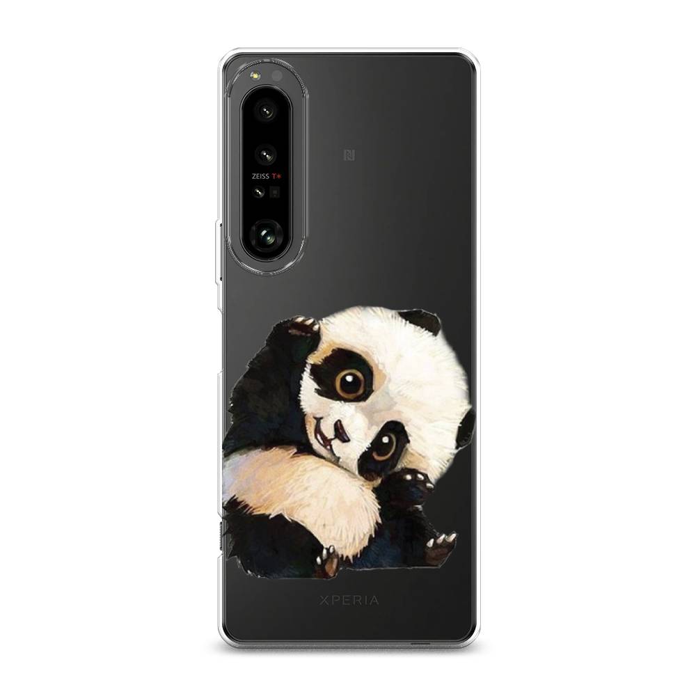 

Силиконовый чехол "Большеглазая панда" на Sony Xperia 1 IV, Большеглазая панда