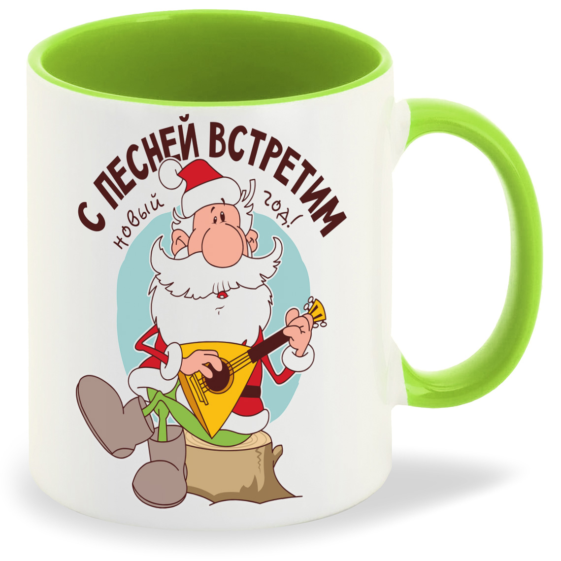 

Кружка CoolPodarok С есней встретим новый год, С есней встретим новый год