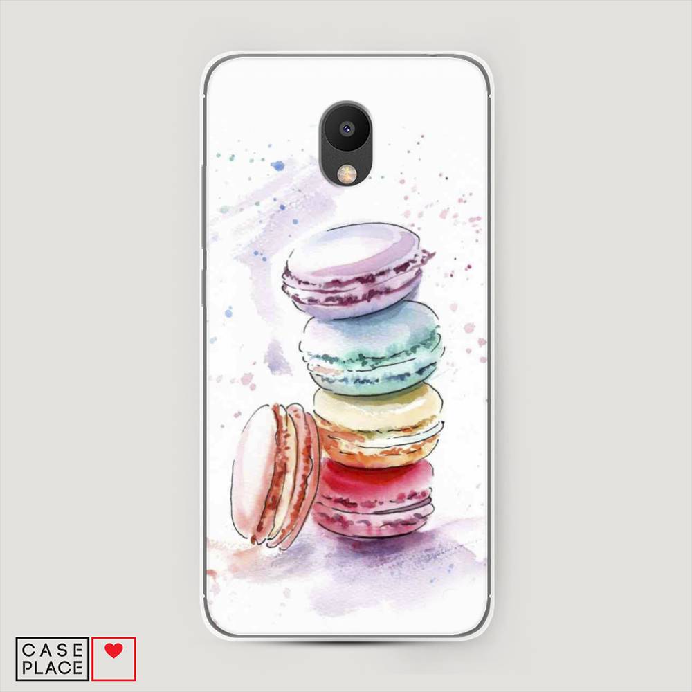 

Чехол Awog на Meizu M6 "Пирамидка макарони 2", Желтый, 72050-10