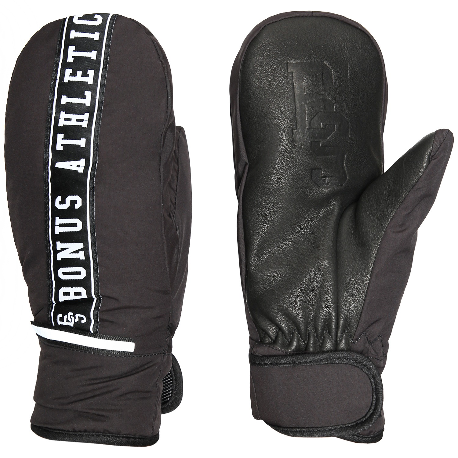 фото Варежки bonus gloves 2021-22 base stripe black (us:l)