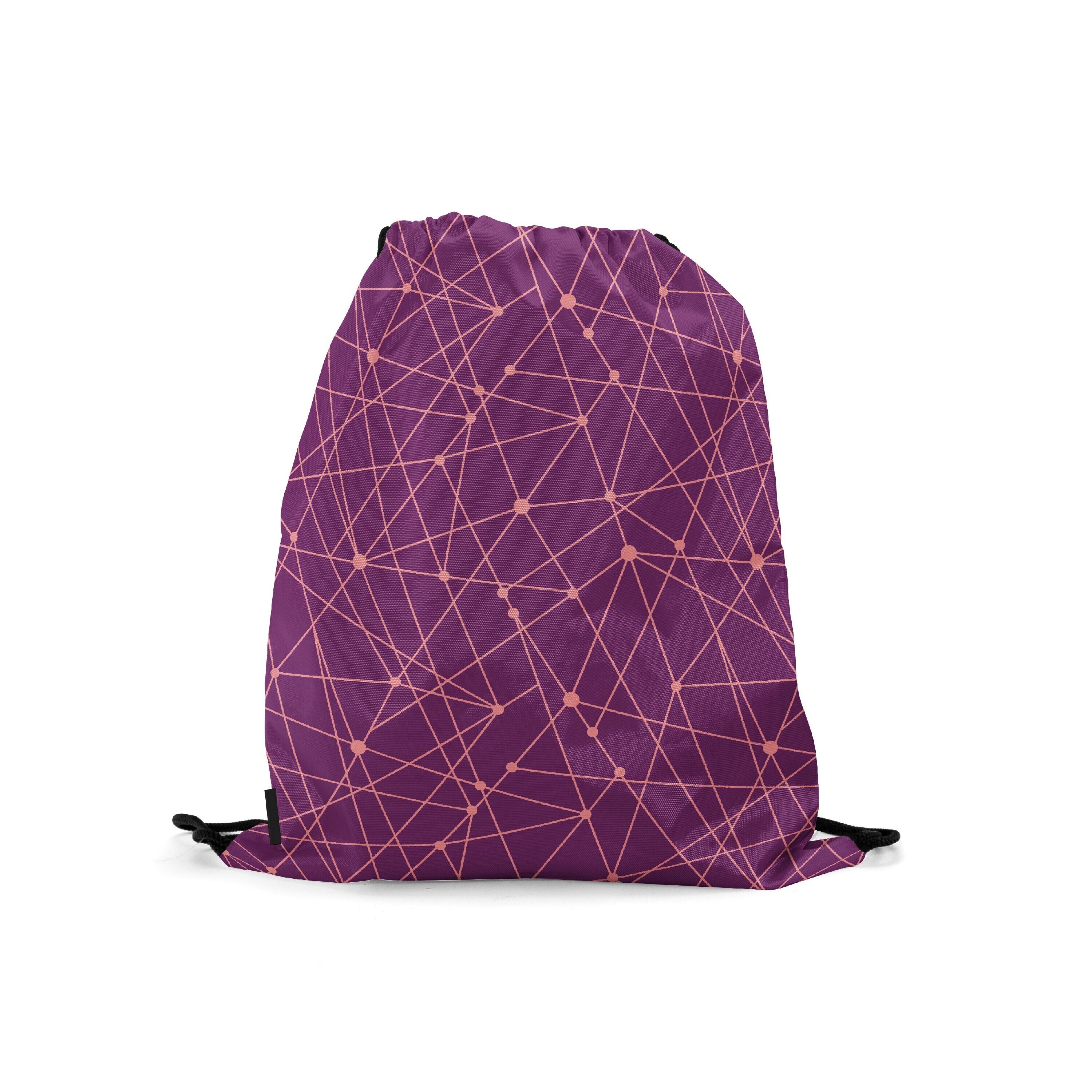 

Мешок-рюкзак для сменной обуви Burnettie LinePattern16Big, Фиолетовый
