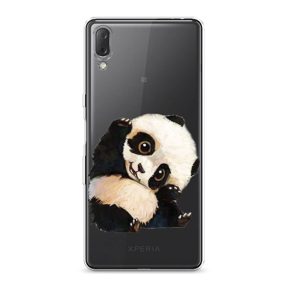 

Силиконовый чехол "Большеглазая панда" на Sony Xperia L3, Большеглазая панда