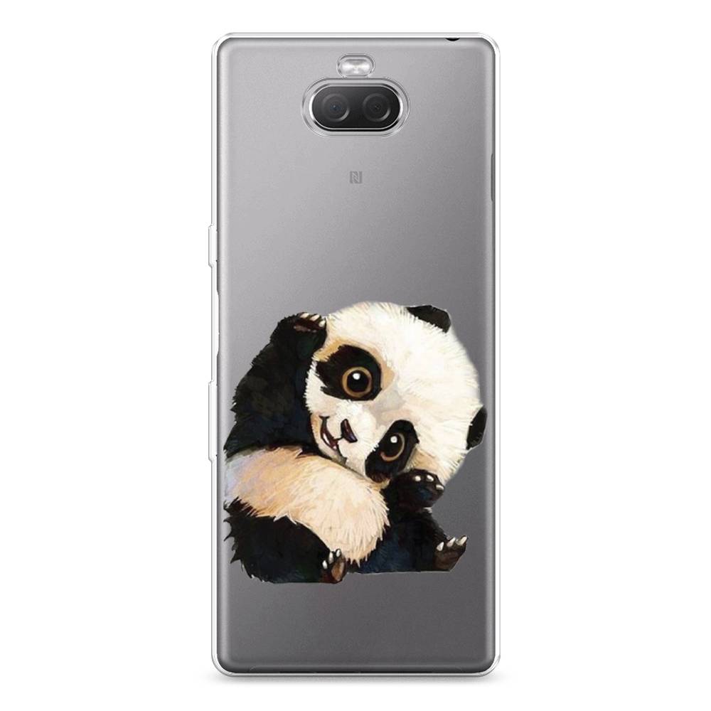 

Силиконовый чехол "Большеглазая панда" на Sony Xperia XA3 Ulta, Большеглазая панда
