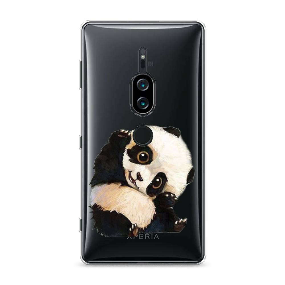 

Силиконовый чехол "Большеглазая панда" на Sony Xperia XZ2 Premium, Большеглазая панда