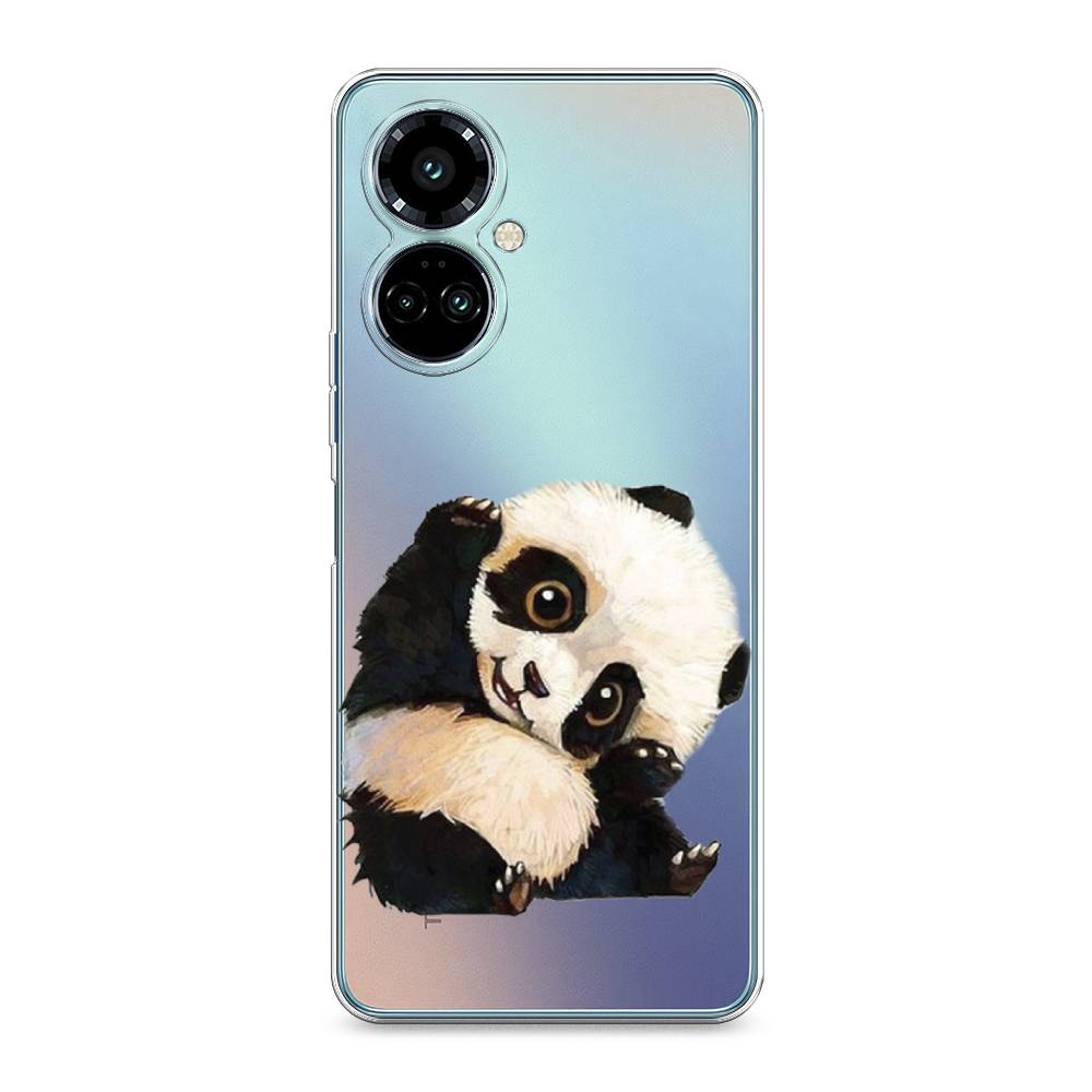

Силиконовый чехол "Большеглазая панда" на Tecno Camon 19 Pro, Большеглазая панда