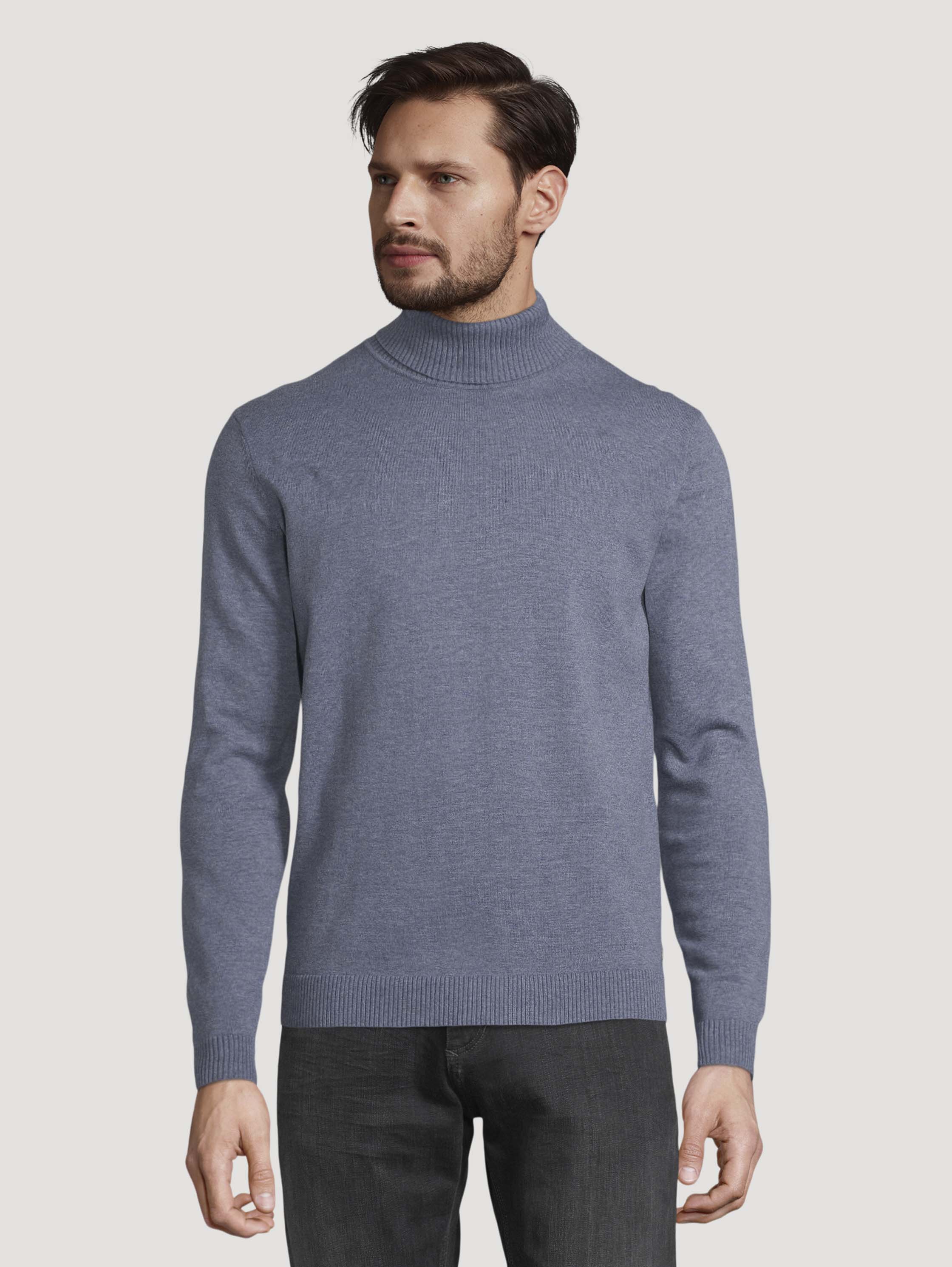

Свитер мужской TOM TAILOR 1028158 синий XXL