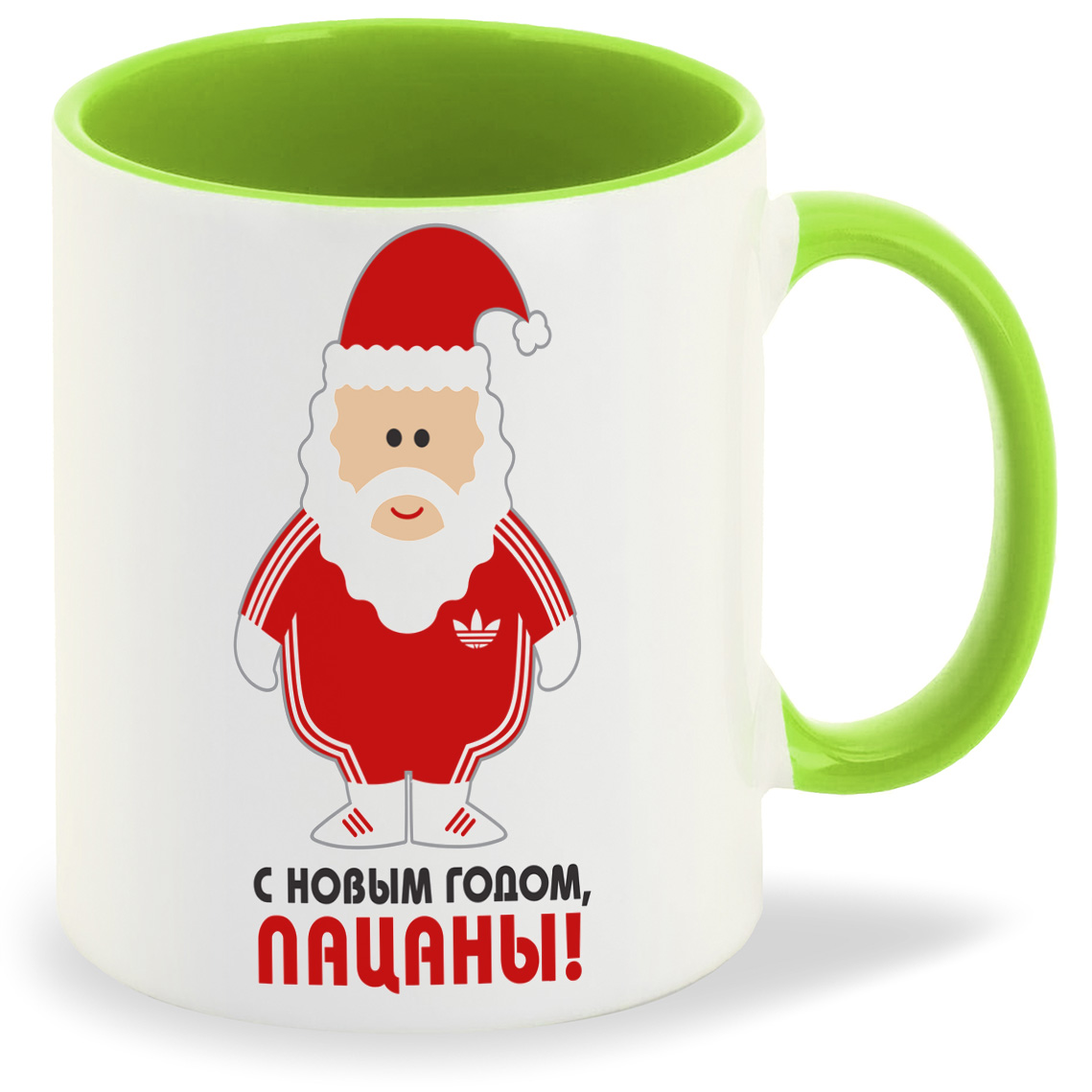 

Кружка CoolPodarok С новым годом пацаны новый год, С новым годом пацаны новый год