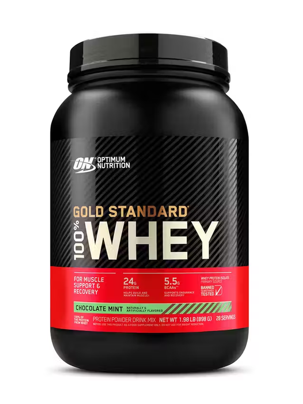 

Протеин Optimum Nutrition 100% Whey Gold Standard, 908 г, chocolate mint, 100% Whey Gold Standard