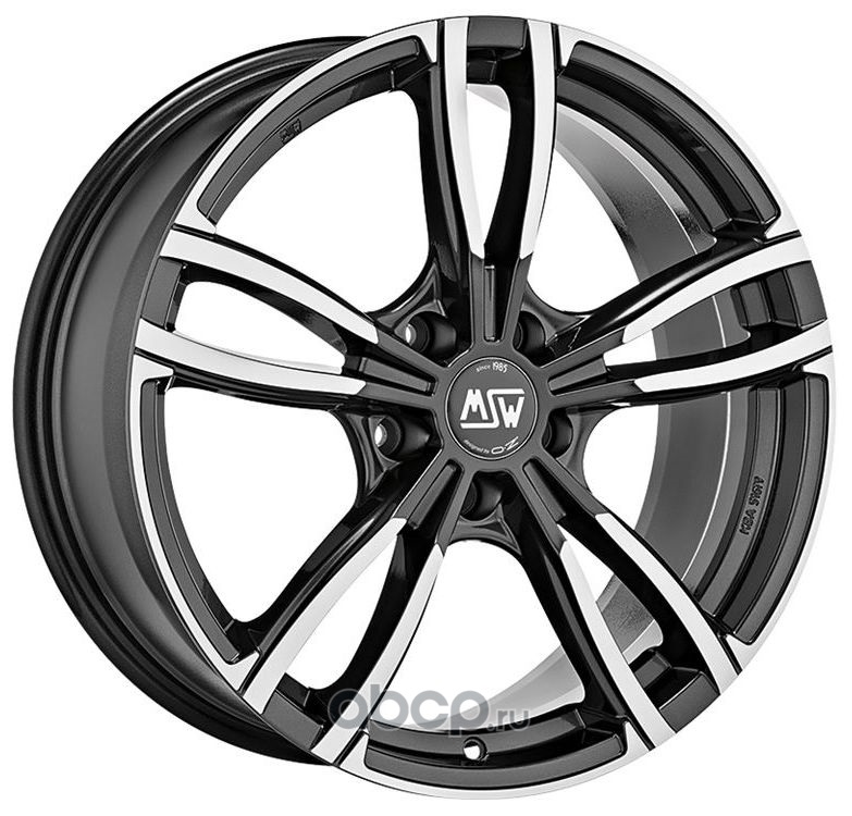 Колесный диск MSW 73 9,0x19 5/112 ET44 d-73,0 Gloss Dark Grey (W19290500TRC)