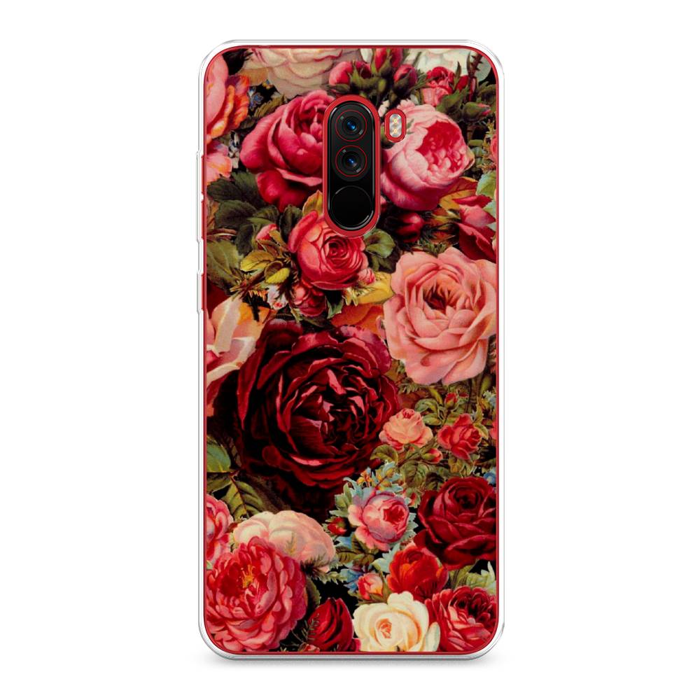 

Чехол Awog "Розы винтажные" для Xiaomi Pocophone F1, 34450-8