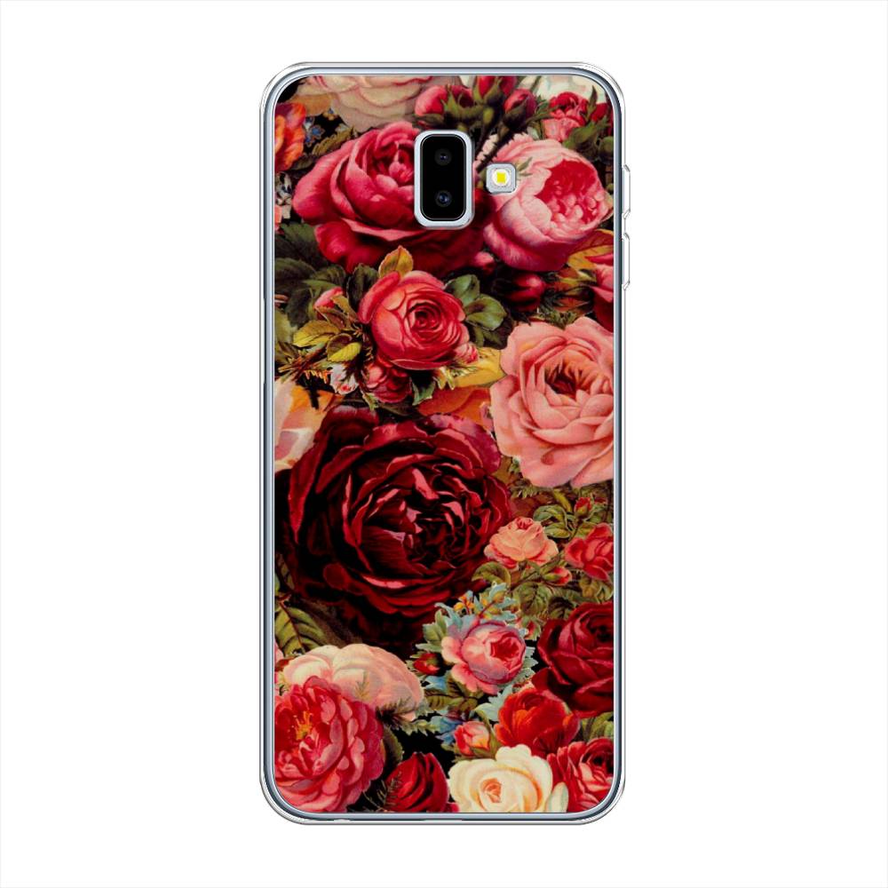 

Чехол Awog "Розы винтажные" для Samsung Galaxy J6 +, 26950-8