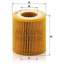 

Фильтрующий элемент масляного фильтра MANN-FILTER HU7002Z, фильтрующий элемент масляного фильтра HU7001X