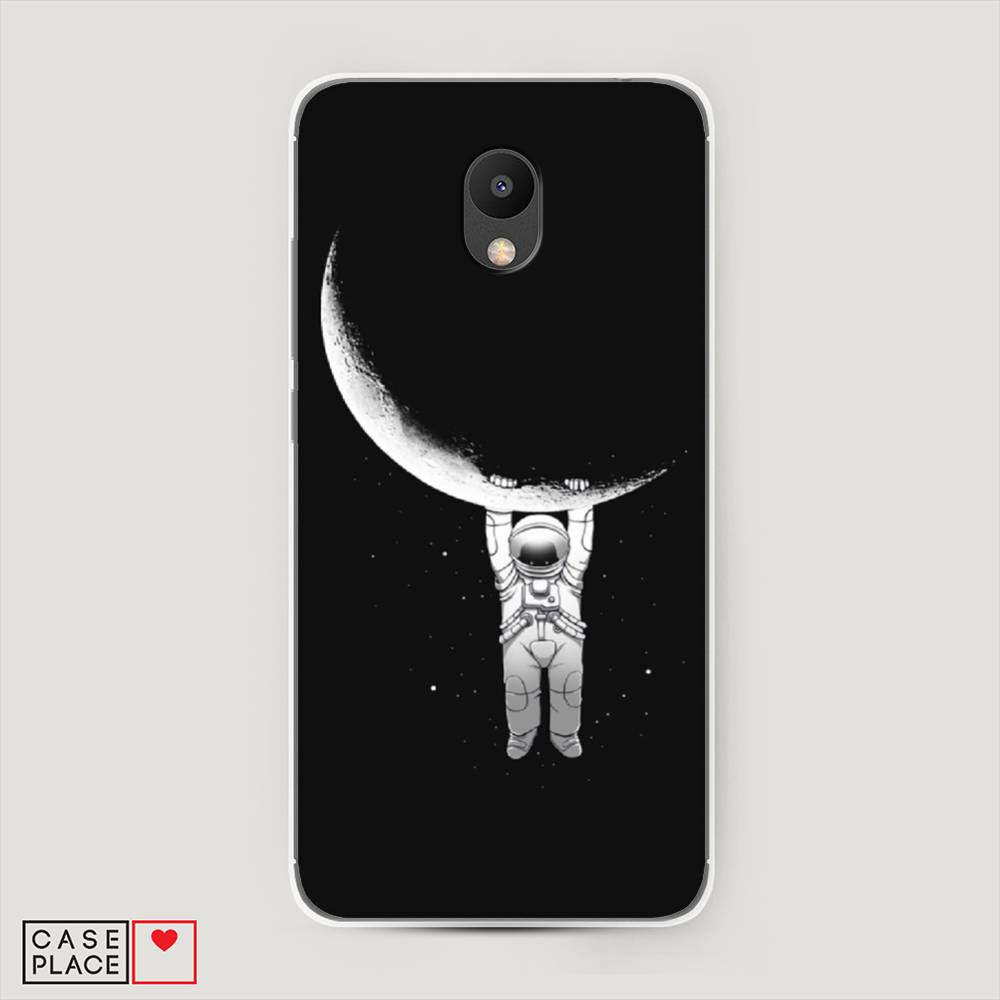 

Чехол Awog на Meizu M6 "Космонавт", Белый;черный, 72050-4