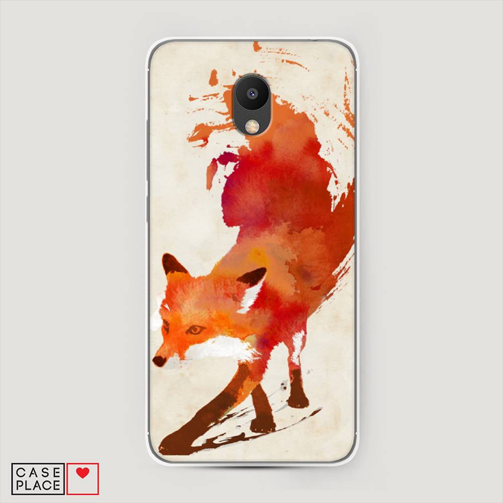 

Чехол Awog на Meizu M6 "Лиса", Оранжевый, 72050-10