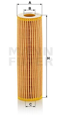 

Фильтрующий элемент масляного фильтра MANN-FILTER HU514X, фильтрующий элемент масляного фильтра HU514X