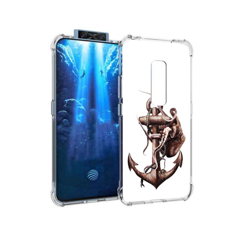 

Чехол MyPads Tocco для Vivo V17 Pro ржавый якорь (PT226965.387.579), Прозрачный, Tocco