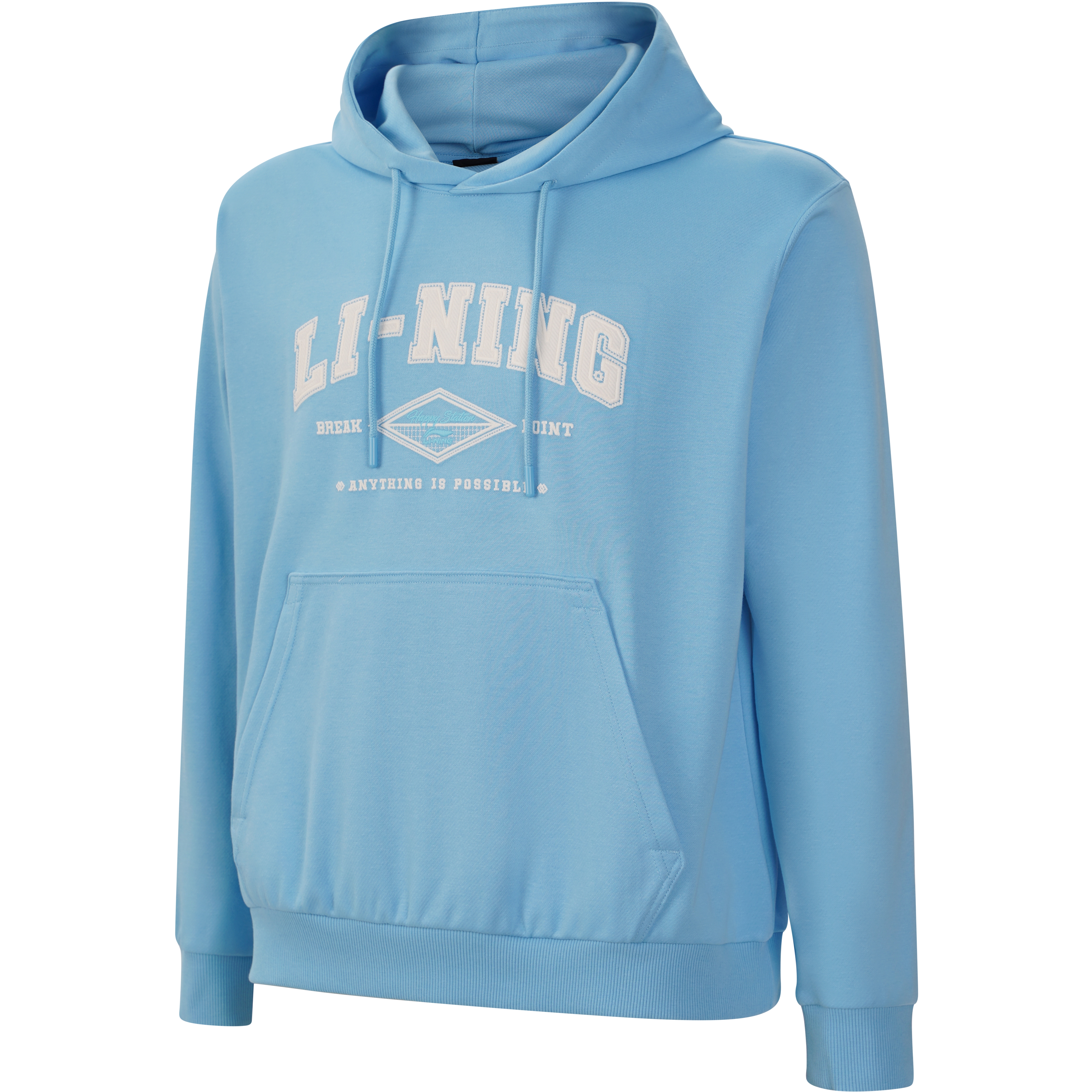 

Худи унисекс Li-Ning AAAWDUU голубое 3XL, Голубой, AAAWDUU