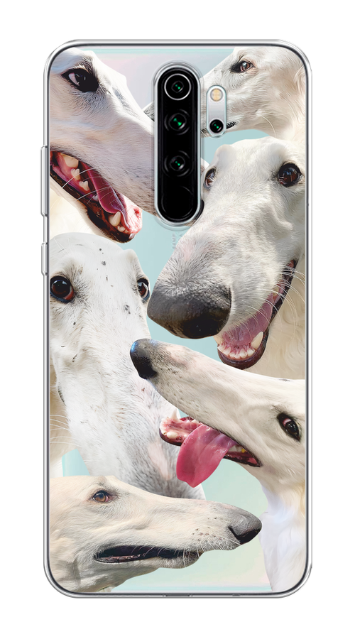 

Чехол Homey на Xiaomi Redmi Note 8 Pro "Собака с длинным носом", Белый;бежевый;розовый, 36650-1