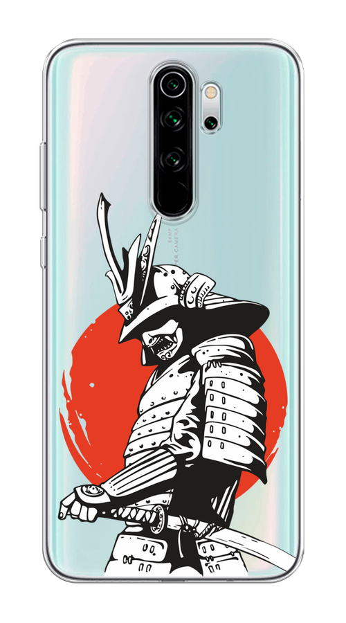 

Чехол Homey на Xiaomi Redmi Note 8 Pro "Самурай с катаной", Черный;красный;белый, 36650-1
