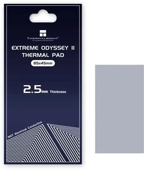 

Термопрокладка Thermalright Extreme Odyssey II (100192420V), Серый, Thermalright Extreme Odyssey II