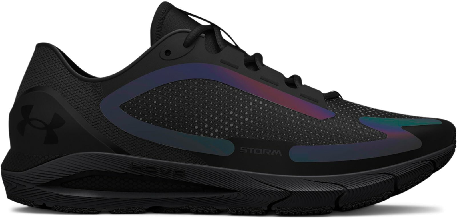 Кроссовки унисекс Under Armour UA W HOVR Sonic 5 Storm-BLK черные 6.5 US Вьетнам черный