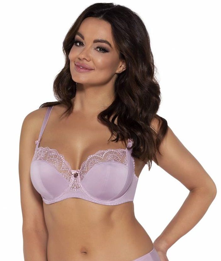 

Бюстгальтер plus size на косточках с нежными кружевными элементами, 1922 M Maxi