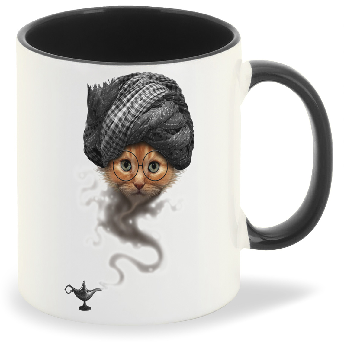 

Кружка CoolPodarok Котёнок джин лампа, Котёнок джин лампа