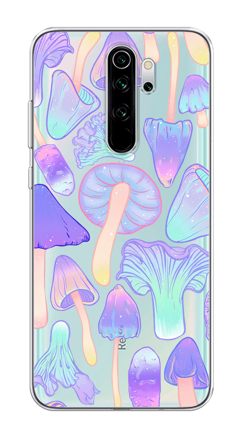 

Чехол Homey на Xiaomi Redmi Note 8 Pro "Пастельные грибы", Фиолетовый;голубой, 36650-1