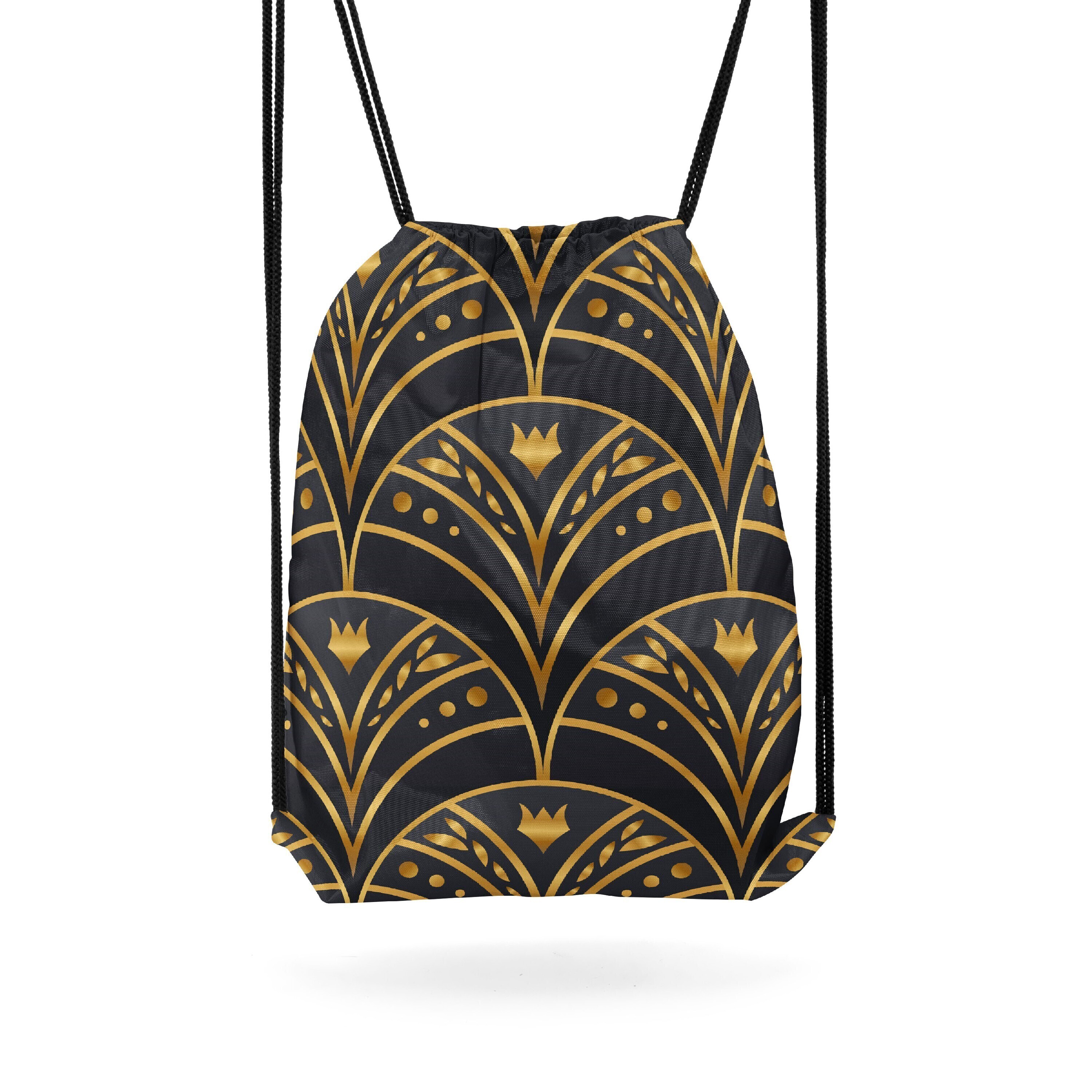 

Мешок-рюкзак для сменной обуви Burnettie LuxuryGoldPattern04, Коричневый