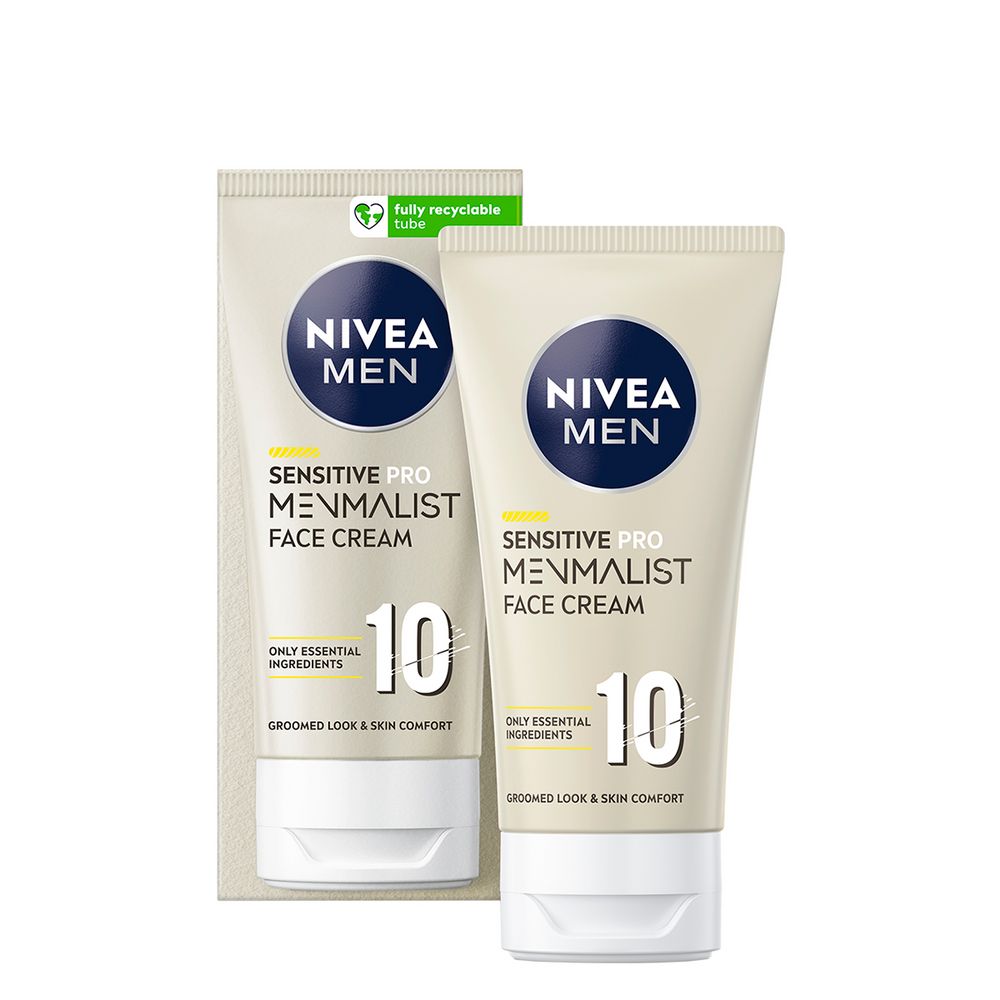 фото Крем после бритья nivea sensitive pro menmalist восстанавливающий 75 мл