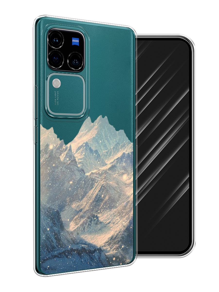 

Чехол Awog на Vivo V30 Pro/S18 Pro "Горы арт 2", Серый, 269950-1