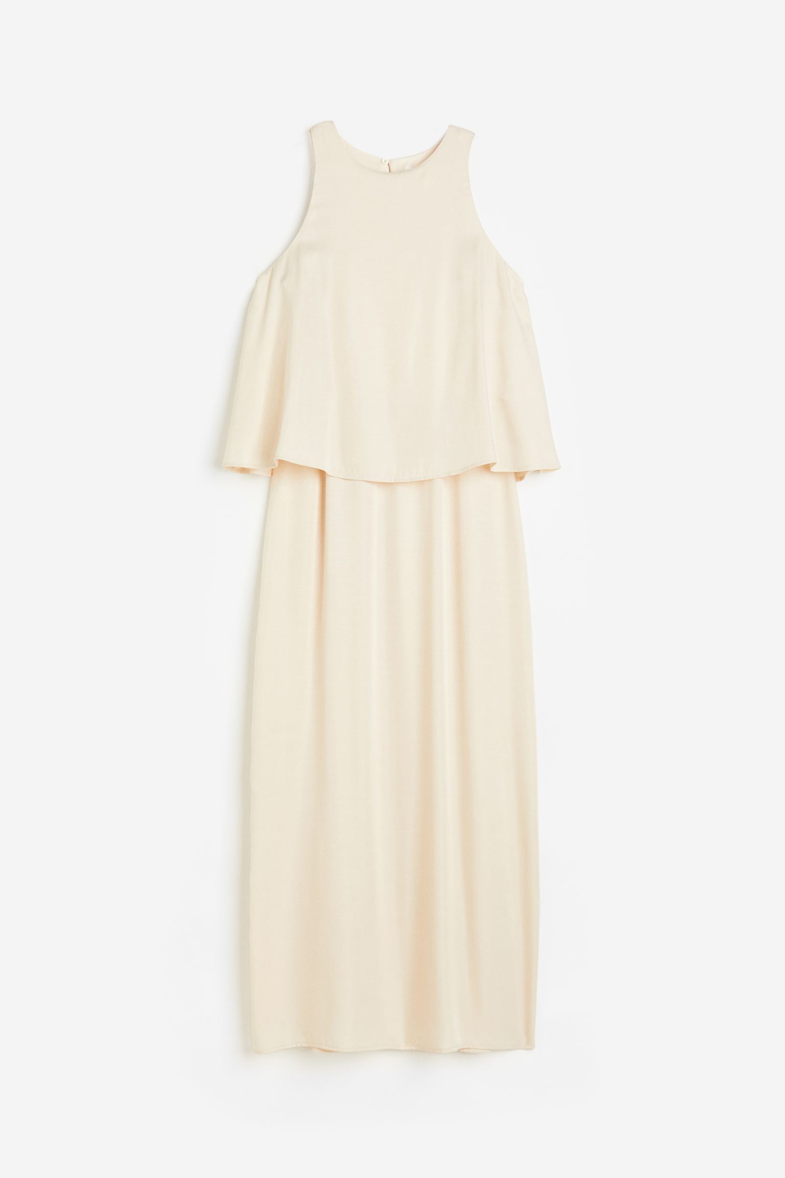 Платье женское H&M 1115938002 бежевое S (доставка из-за рубежа)