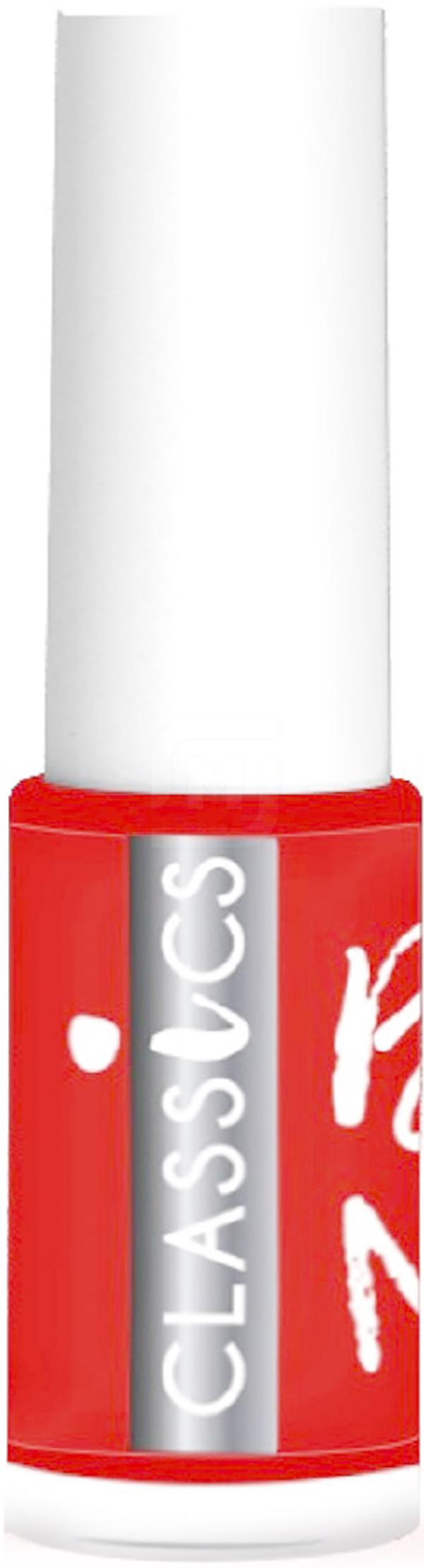 фото Лак для ногтей classics mini bio nail тон 310 красный 6 мл